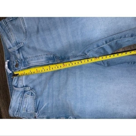 Nine West Light Blue Denim Pants slim straight jeans - Picture 6 of 7